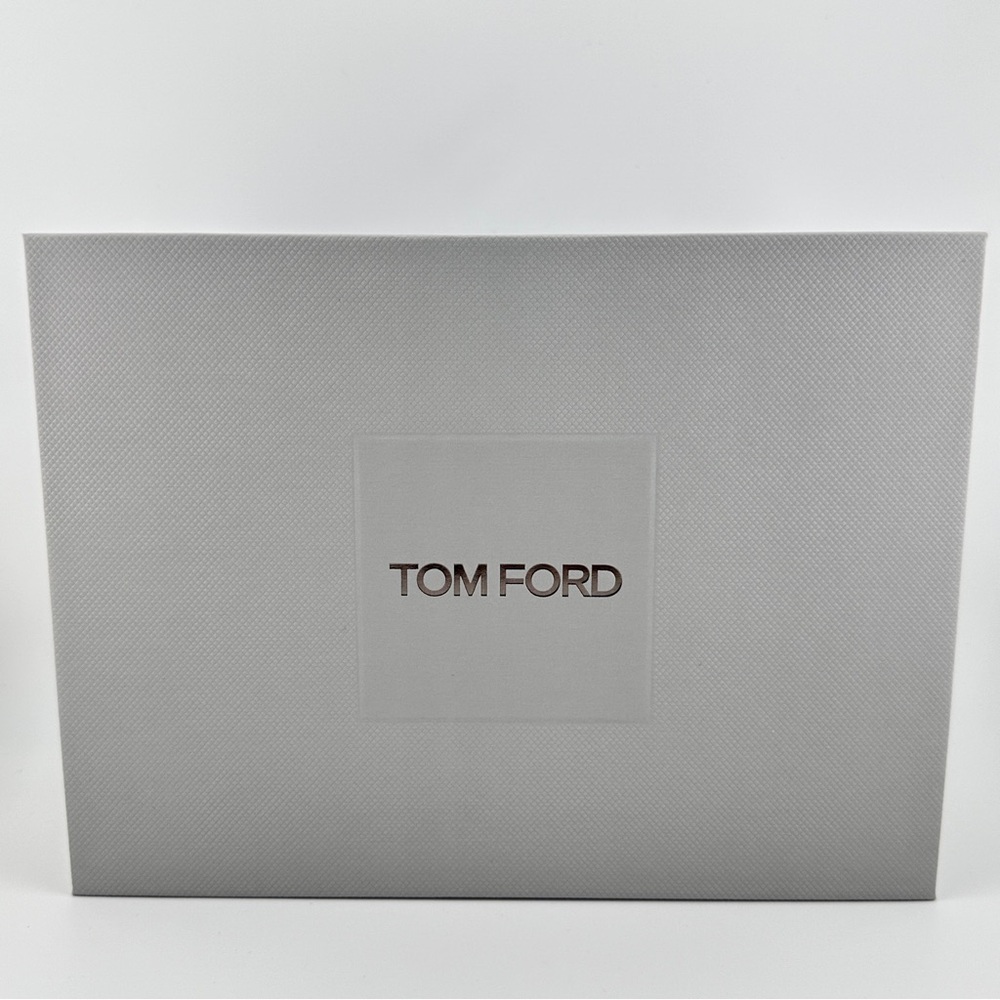🆕 TOM FORD “Leather” Mahogany Cosmetic Bag NIB - Picture 7 of 10